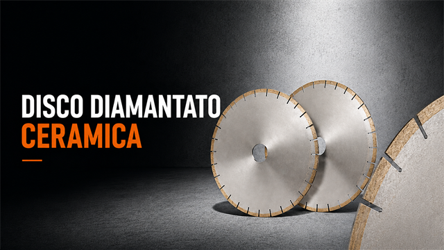 Banner Disco Diamantato - Ceramica